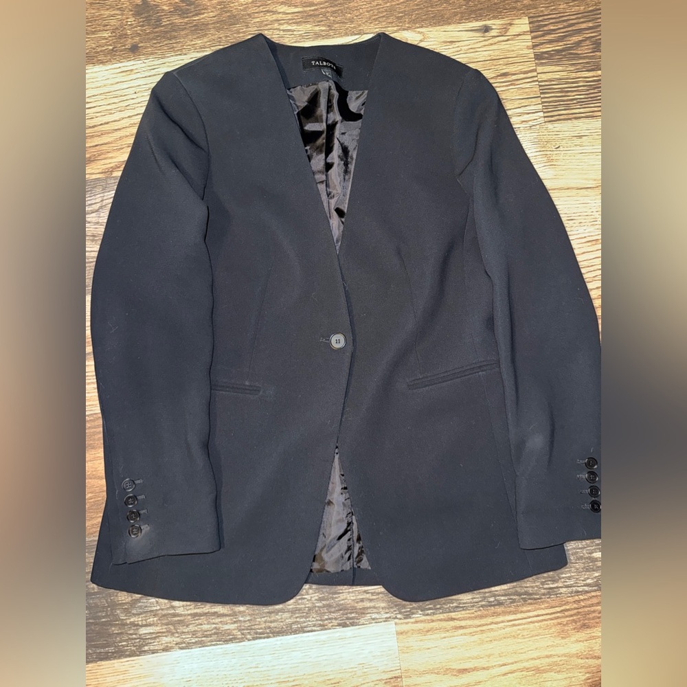 Talbots Classic Black Blazer
